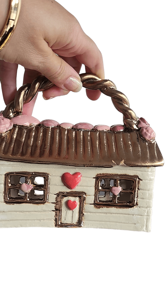 ceramic message house